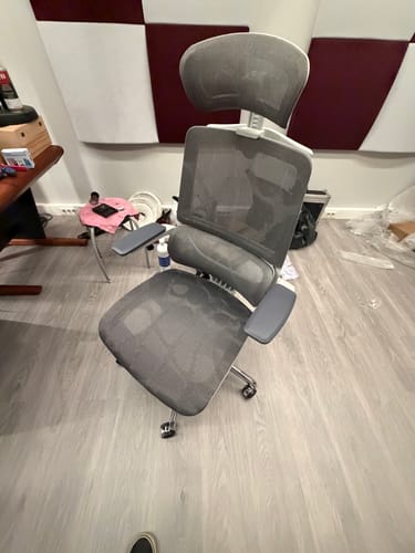 Customer photo review of Sihoo M59AS Ergonomic Office Chair with Dual-Section Backrest & 3D Flip-up Armrests