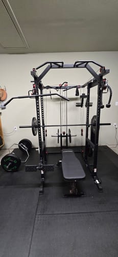 Customer photo review of K6-2.0 Ultra All-in-One Power Rack Functional Trainer (UPGRADED)