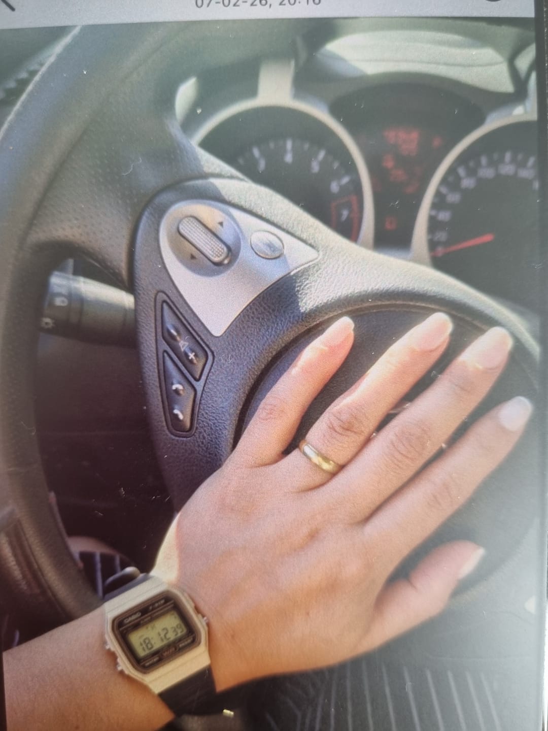 Customer photo review of Reloj Casio Vintage F-91WM-9ADF Dorado/Negro