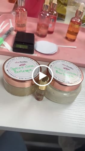Customer video review of POS Body Butter