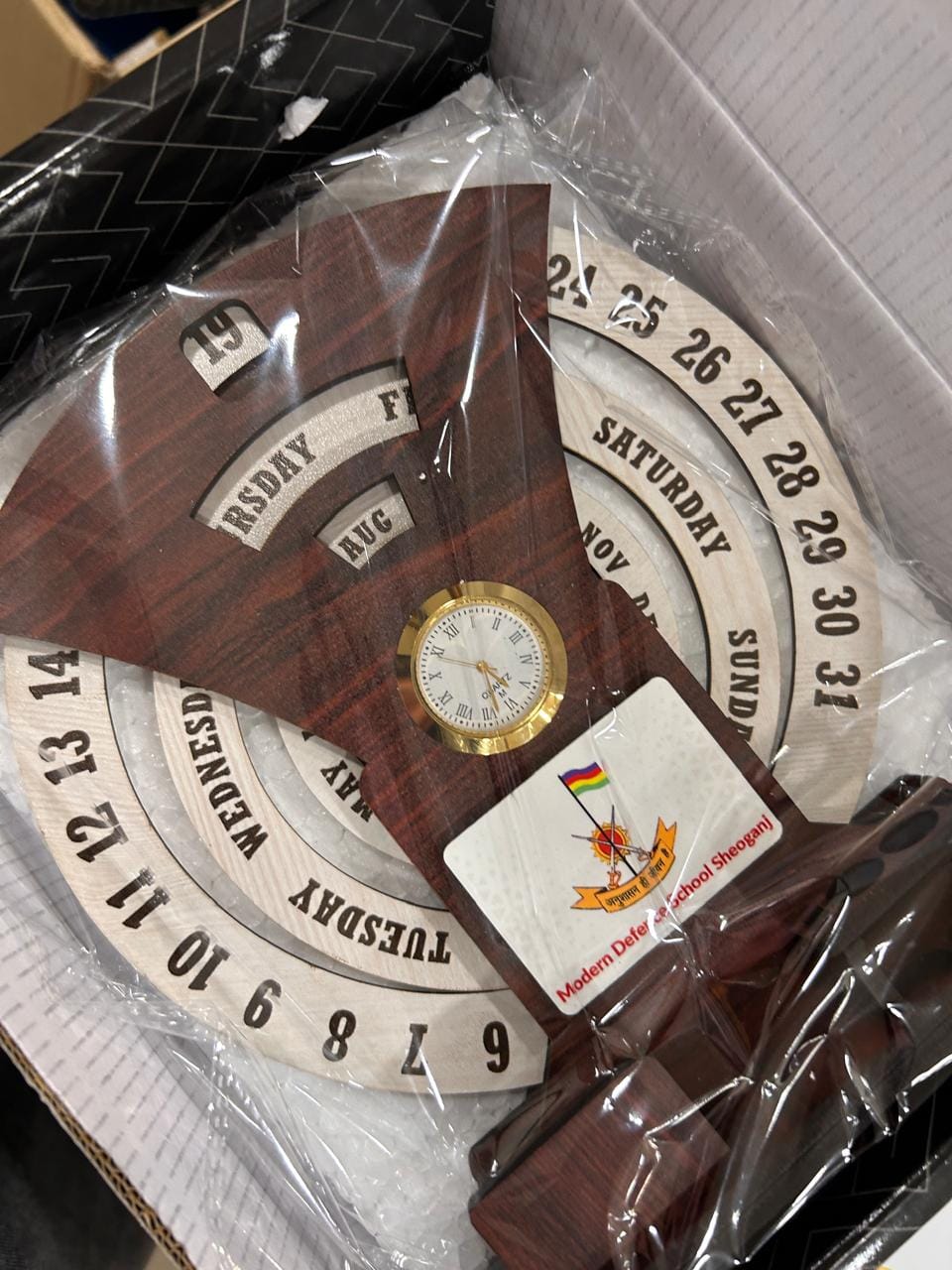 Customer photo review of Infinity Calendar | Best for Corporate Gifting | PrintMine.in