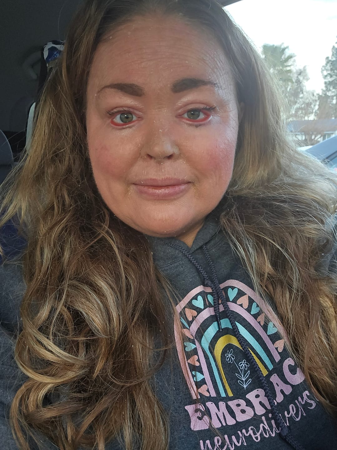 Customer photo review of Embrace Neurodiversity Hoodie