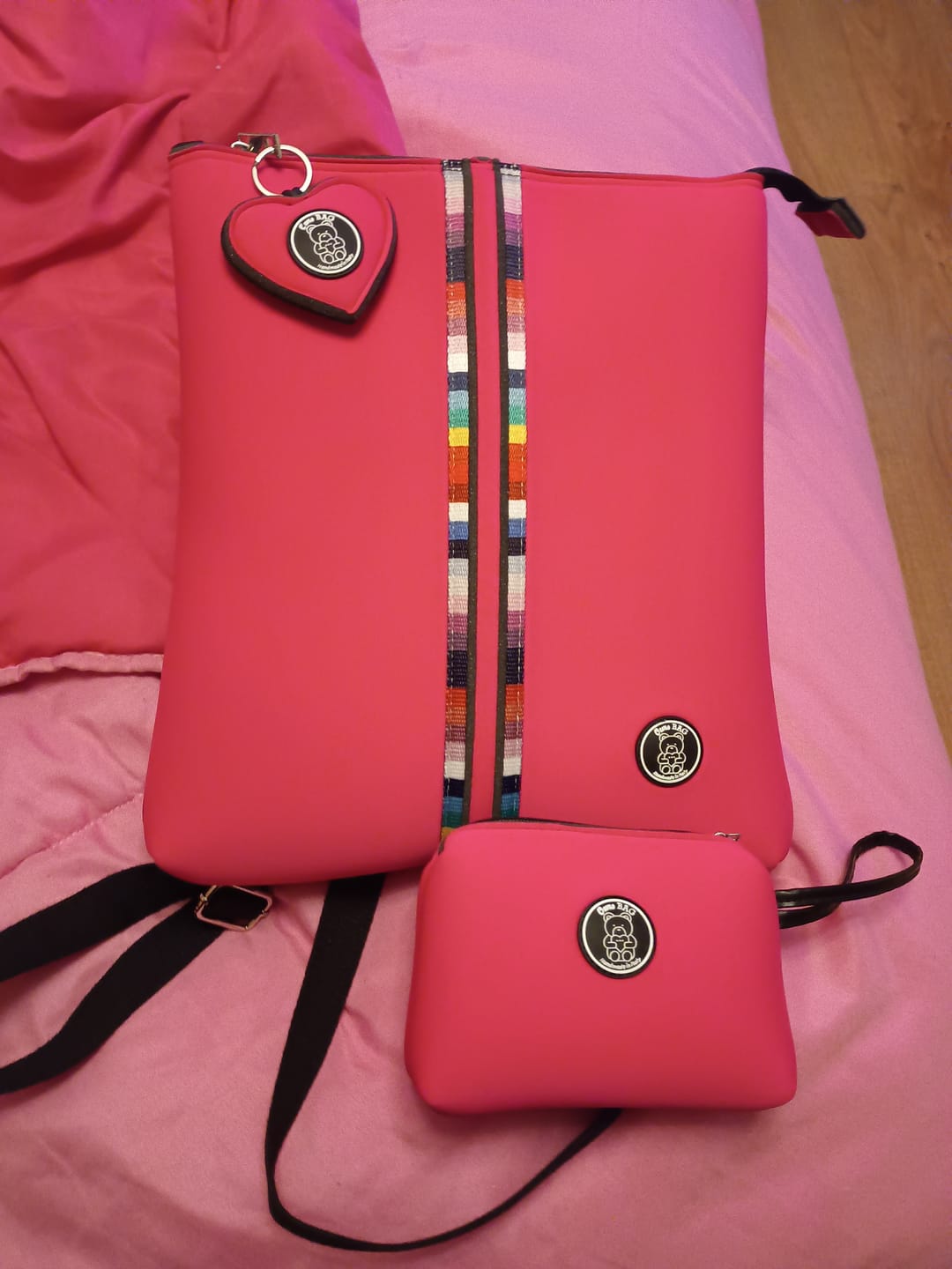 Customer photo review of SET Zaino e Pochette