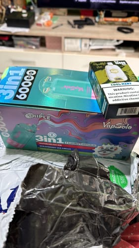 Customer photo review of VAPSOLO TRIPLE PRO 3en1 60000 | Triple sabor