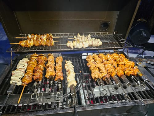 Customer photo review of Hähnchen-Schaschlik Original – zart mariniert & grillfertig | mySchaschlik