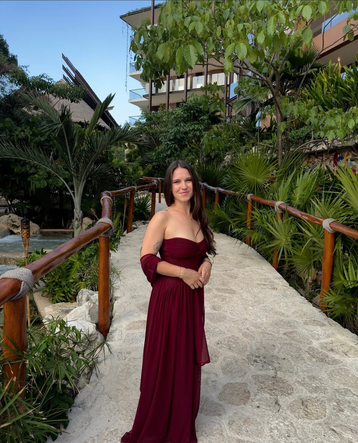 Customer photo review of The Ophelia Dress