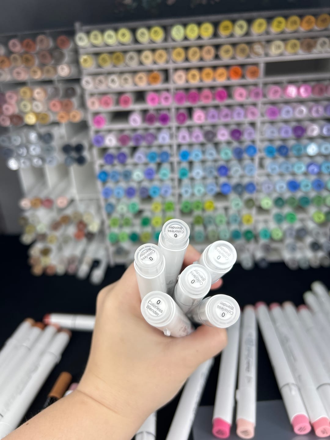 Customer photo review of Ohuhu Honolulu Colorless Blender Marker - Pack of 6