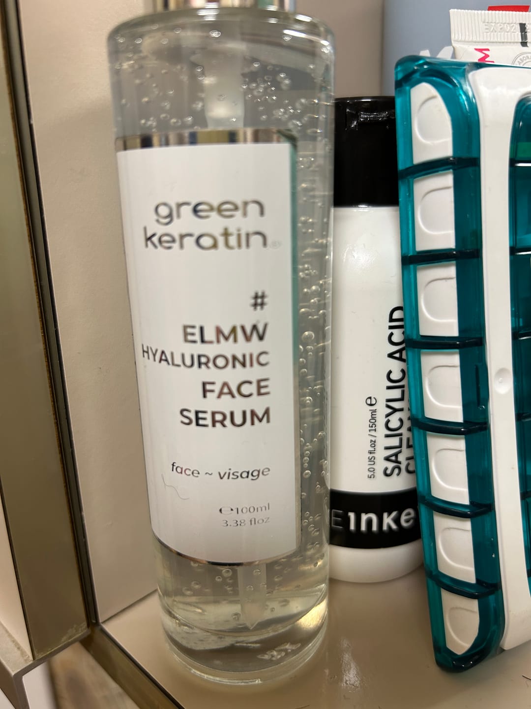 Customer photo review of ELMW – Sérum à l'acide hyaluronique pour le Visage, Sans Parfum