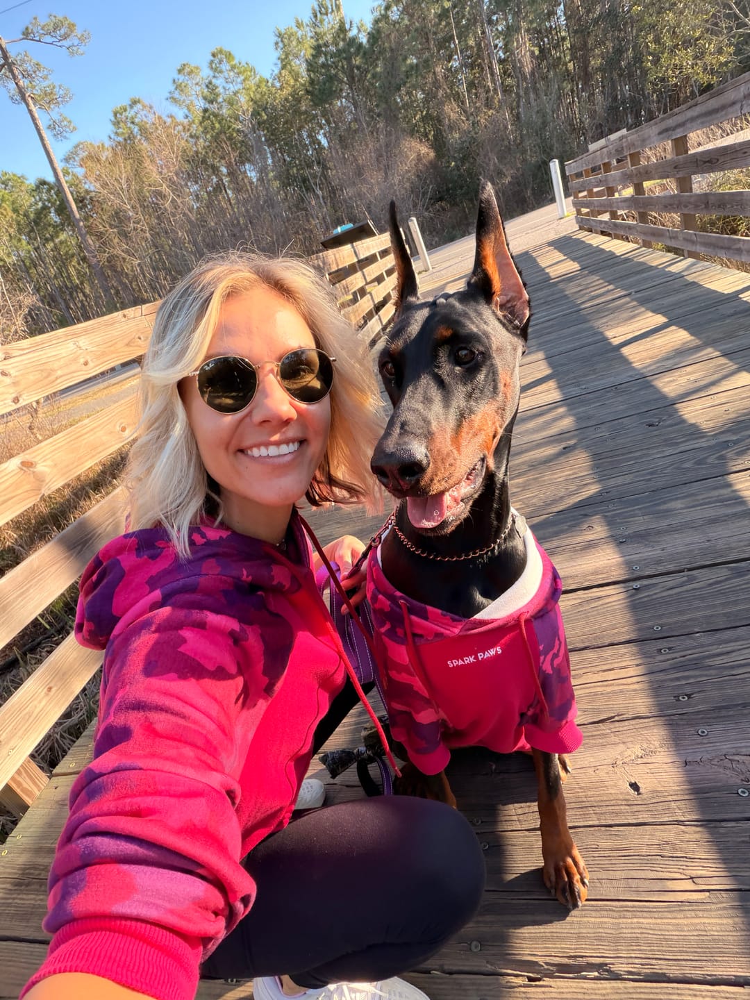 Customer photo review of Camo Human Hoodies