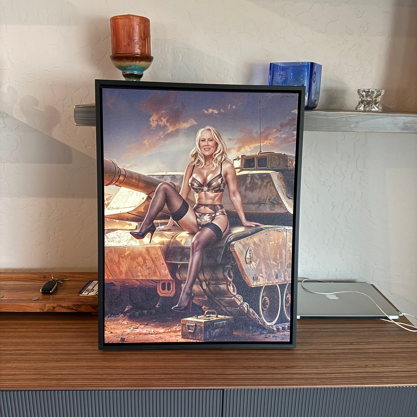 Customer photo review of Custom Art - Eve