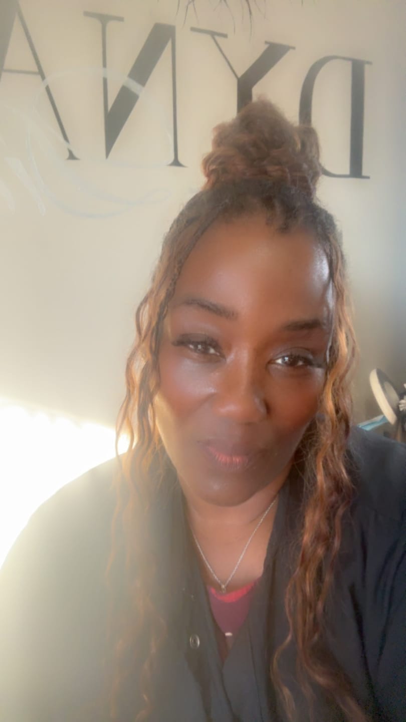 Customer photo review of #27/30/613 Mix Color Blend Deep Wave Human Crochet Hair