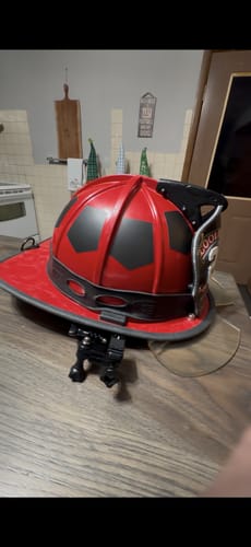 Customer photo review of BULLARD STYLE REFLECTIVE HELMET (TET) TETRAHEDRON 8 PACK