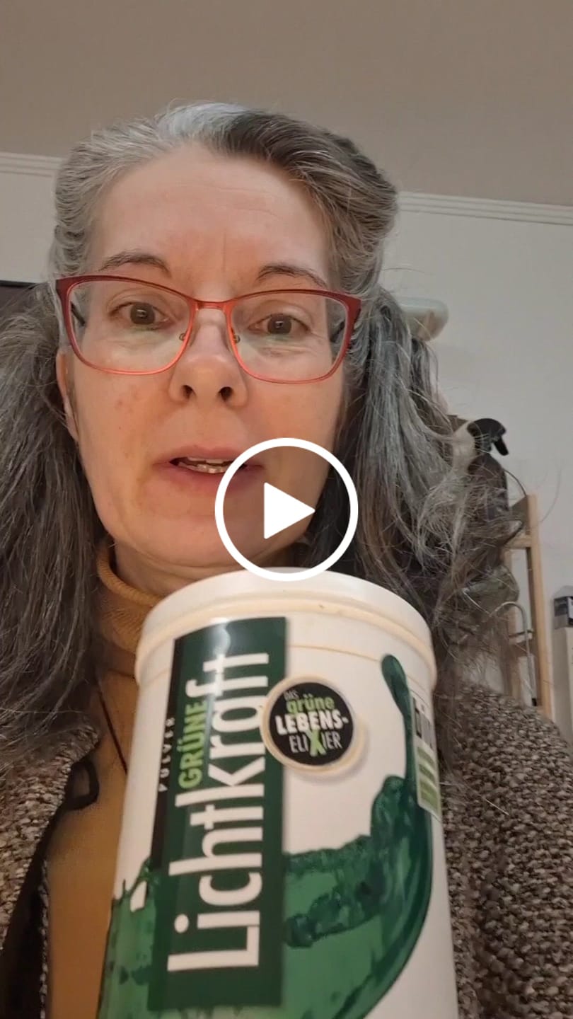 Customer video review of Gerstengrassaftpulver Bio "Grüne Lichtkraft"