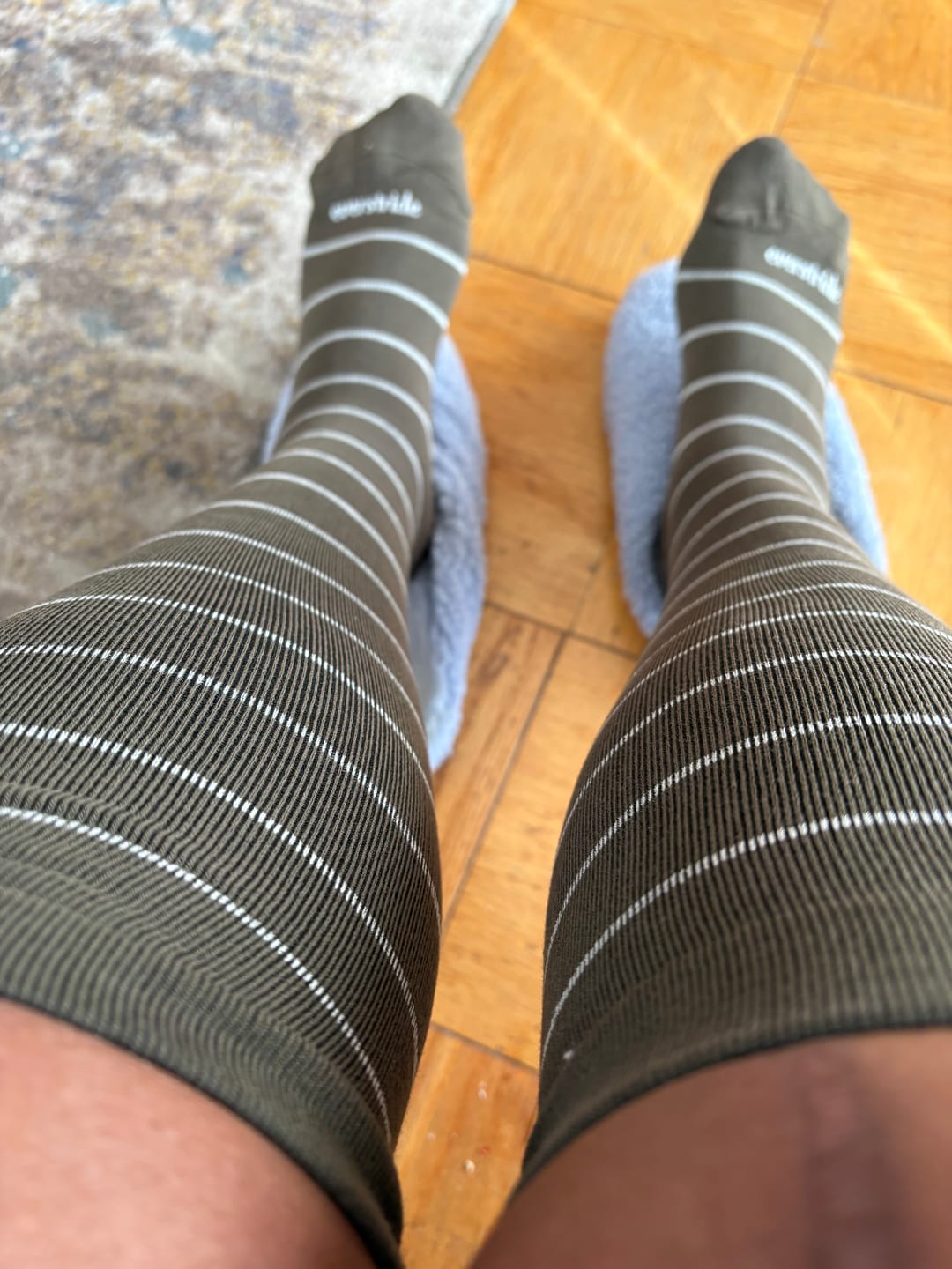Customer photo review of Everstride™ Bamboo Compression Socks