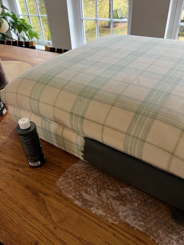 Customer photo review of Fabric Paint -- Dark Grey