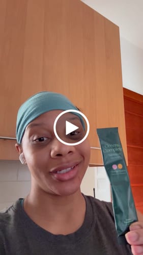 Customer video review of Greens Complete