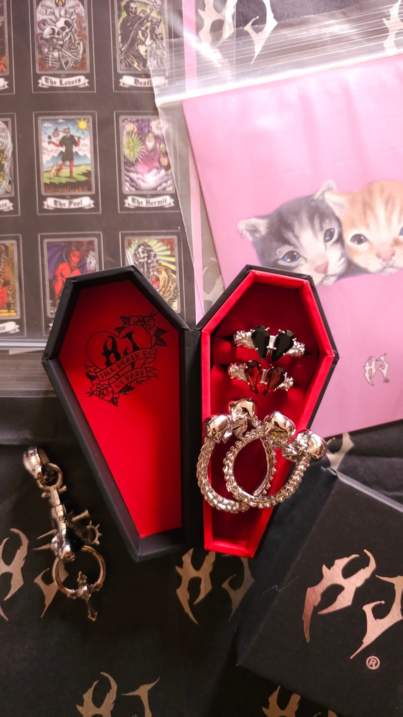 Customer photo review of DEATH WON'T DO US PART RING
