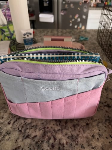 Customer photo review of Soolla® Studio Pouch, 80's Windbreaker