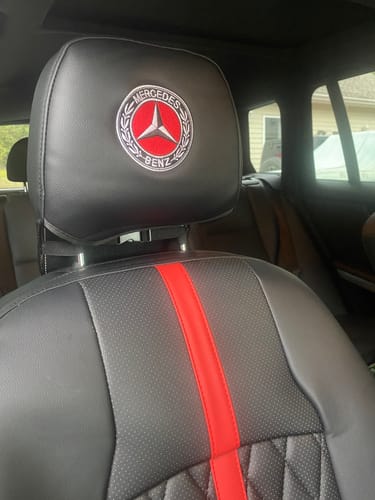 Customer photo review of Initials or Logo Embroidery