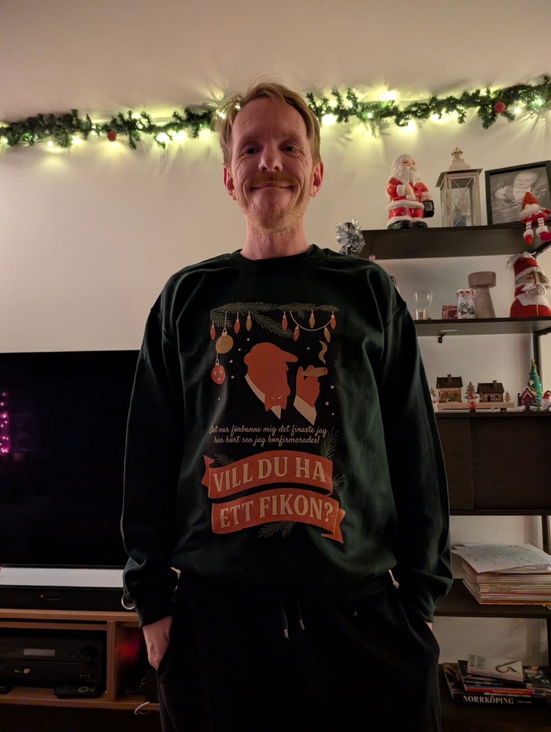 Customer photo review of Vill du ha ett fikon? - Sweatshirt