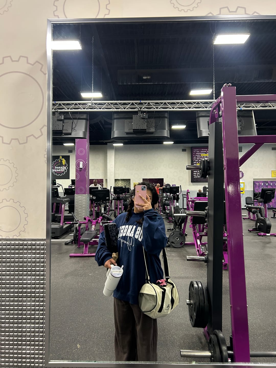 Customer photo review of W563 Varsity Crewneck