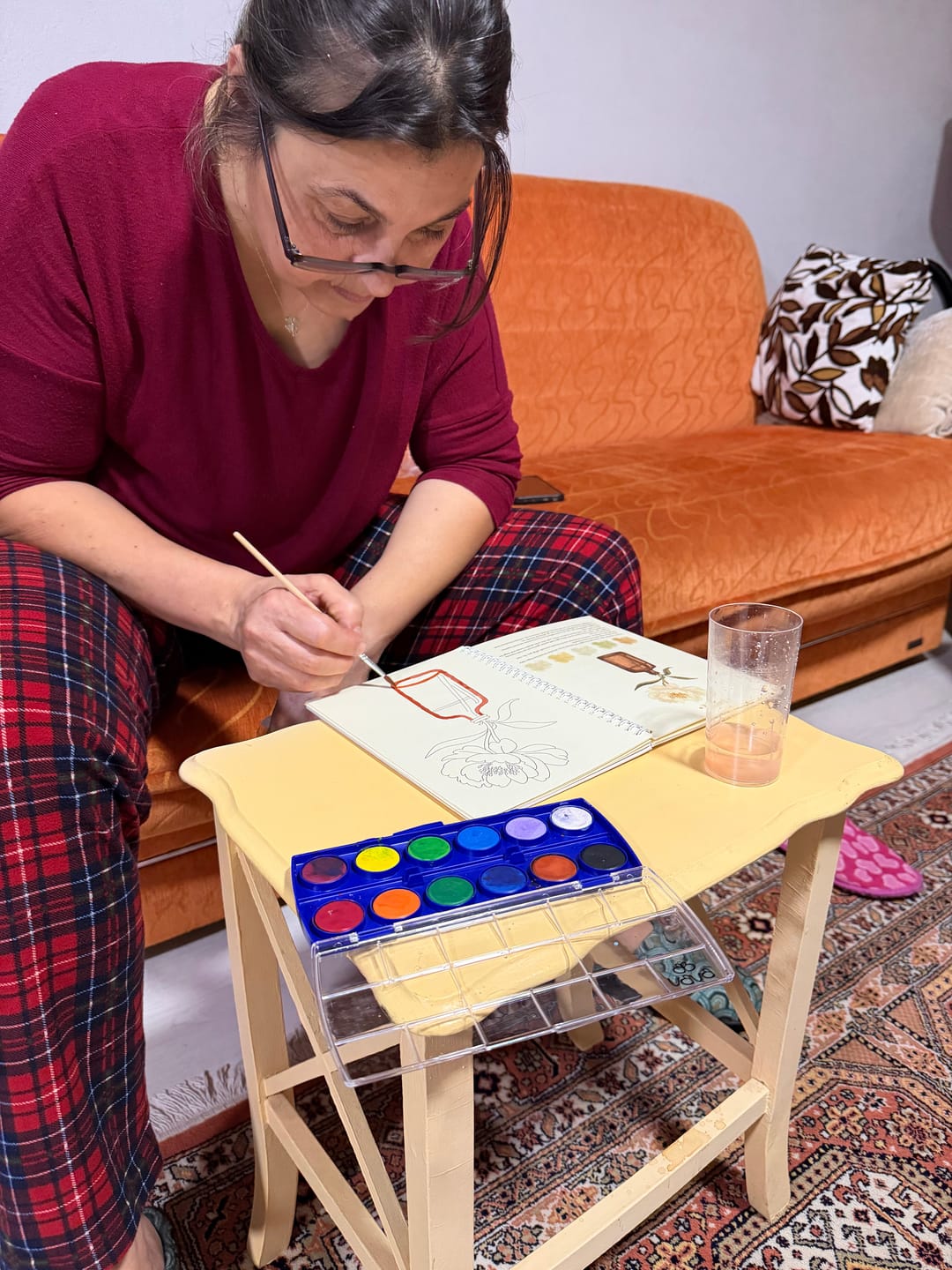 Customer photo review of Rehberli Sulu Boya Boyama Kitapları
