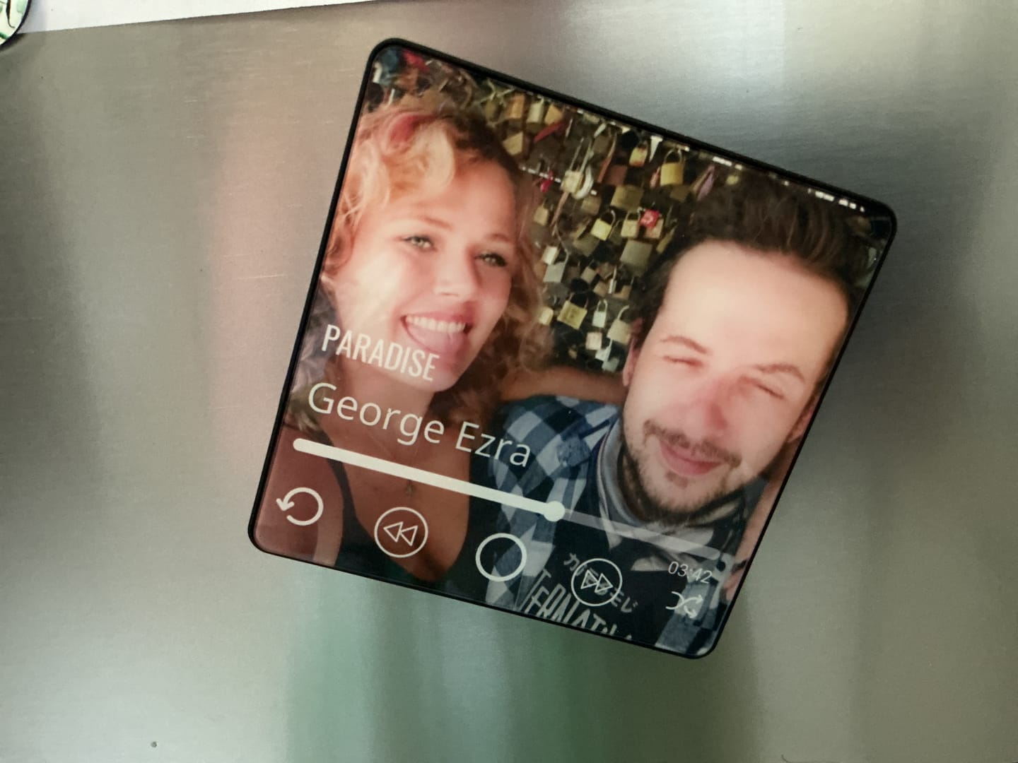 Customer photo review of Musical Fridge Magnet | NEW |  (Charging cable included)