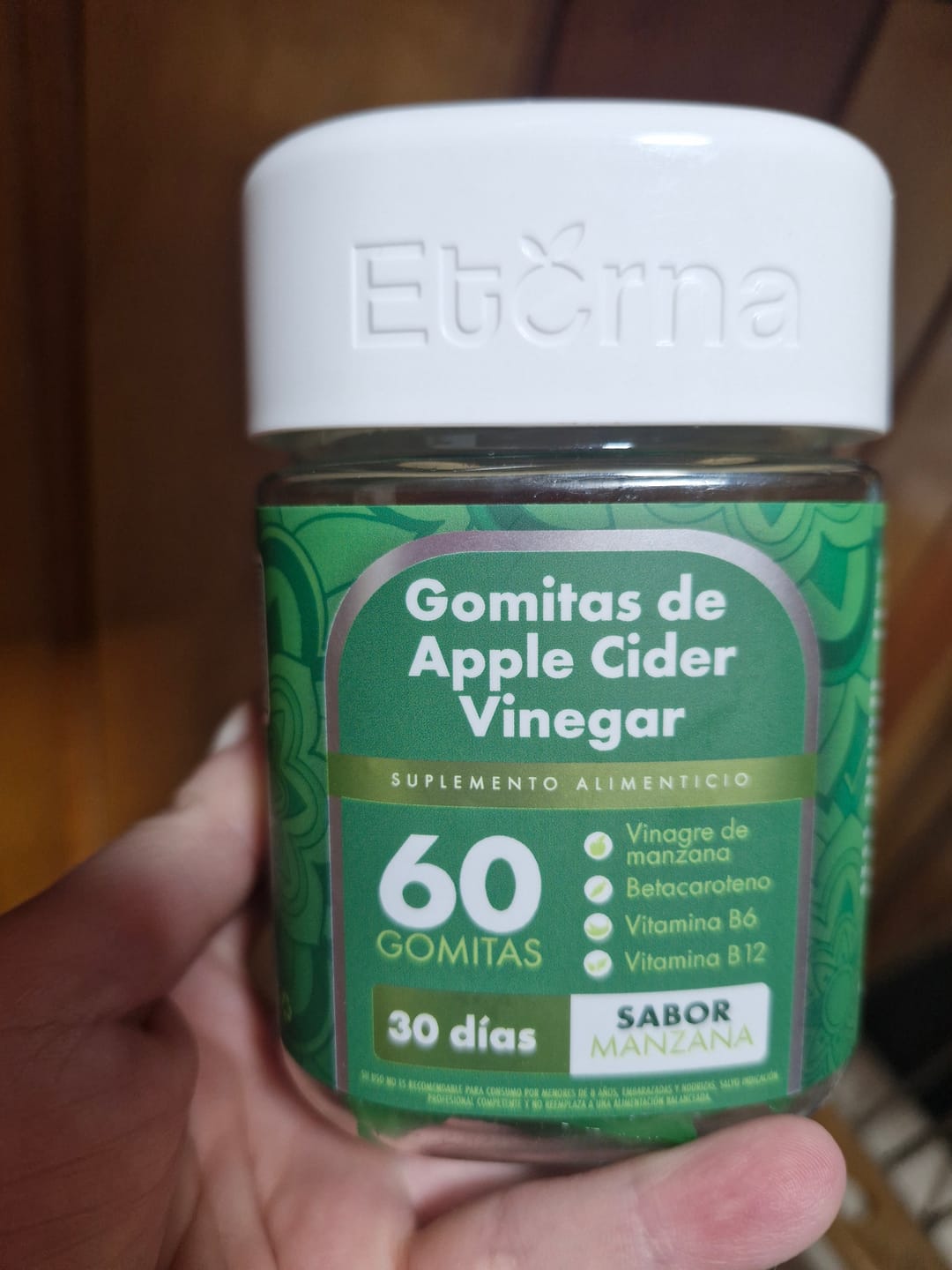 Customer photo review of Gomitas de Vinagre de Manzana