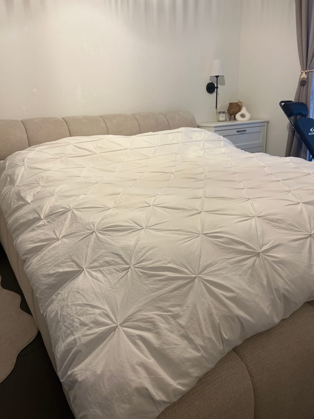 Customer photo review of Daunen Bettdecke mit Federn