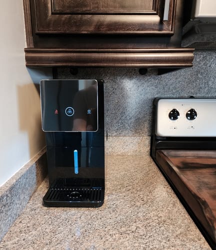 Customer photo review of Cowsar Silent Nugget Ice Maker – 33 lbs/24H, Self-Cleaning, 1.8L Tank