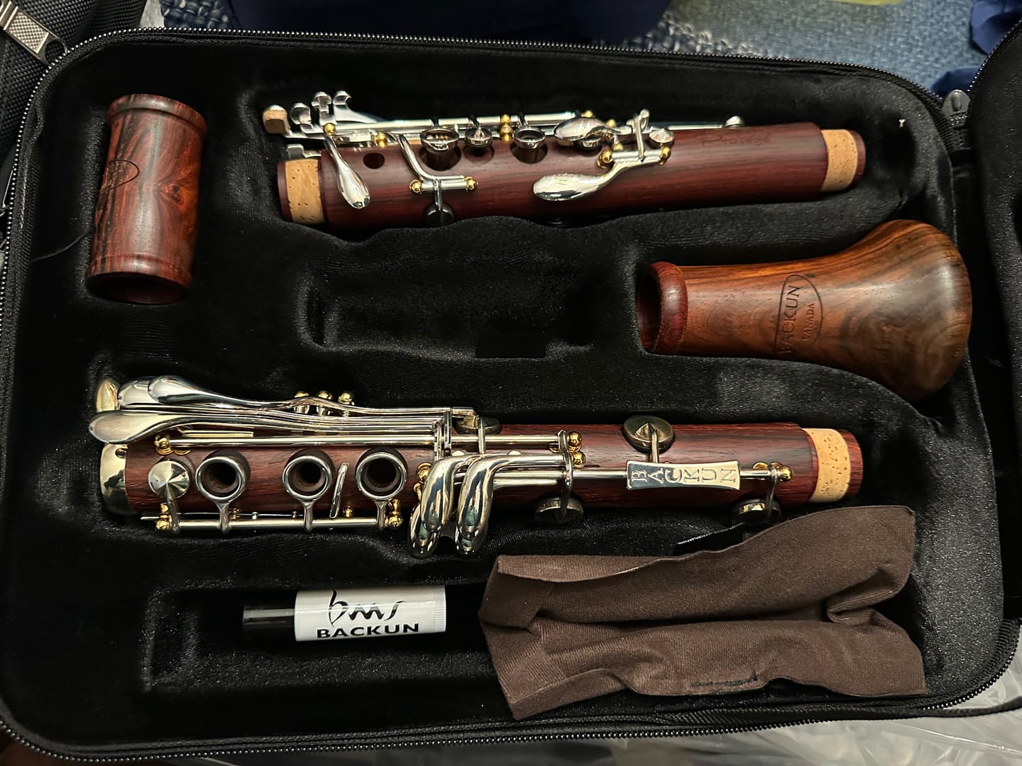 Customer photo review of Protégé Bb Clarinet