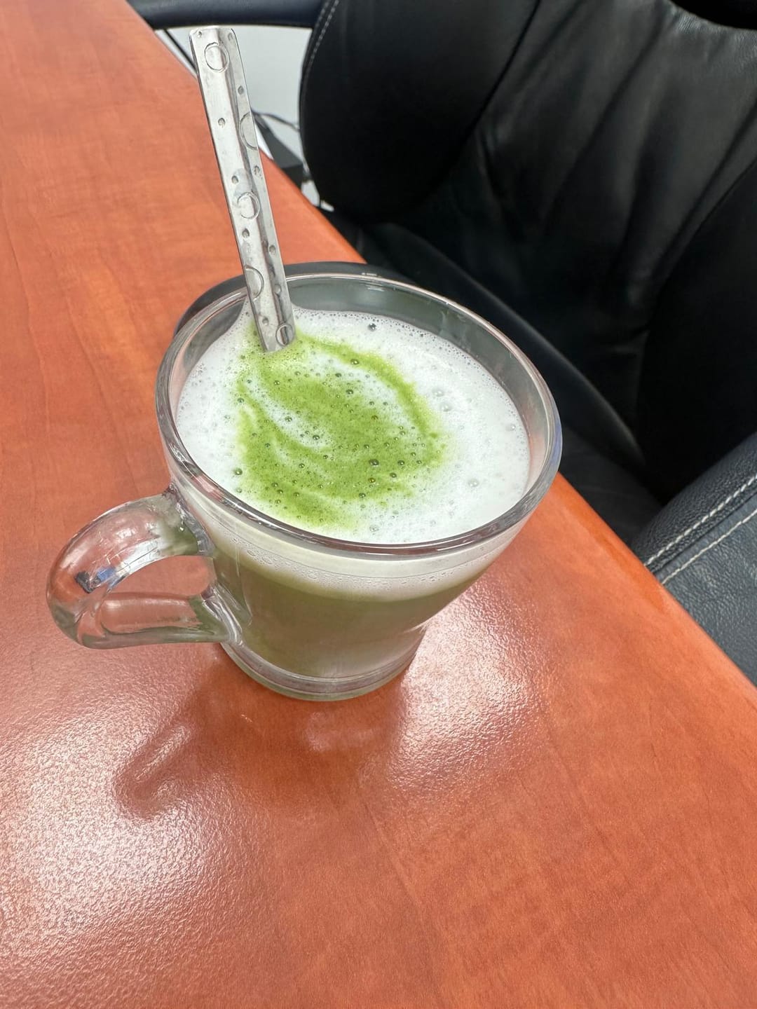 Customer photo review of BENBU Matcha - Premium Japanese Matcha Powder 3.5 oz (100g) Bag