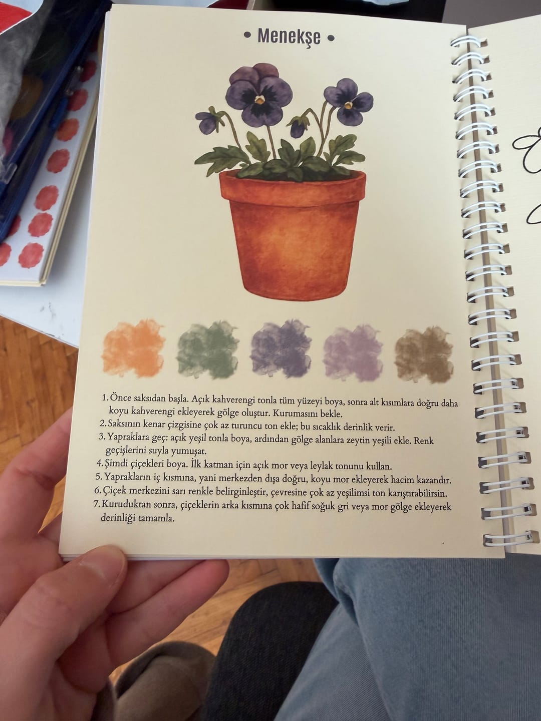 Customer photo review of Rehberli Sulu Boya Boyama Kitapları