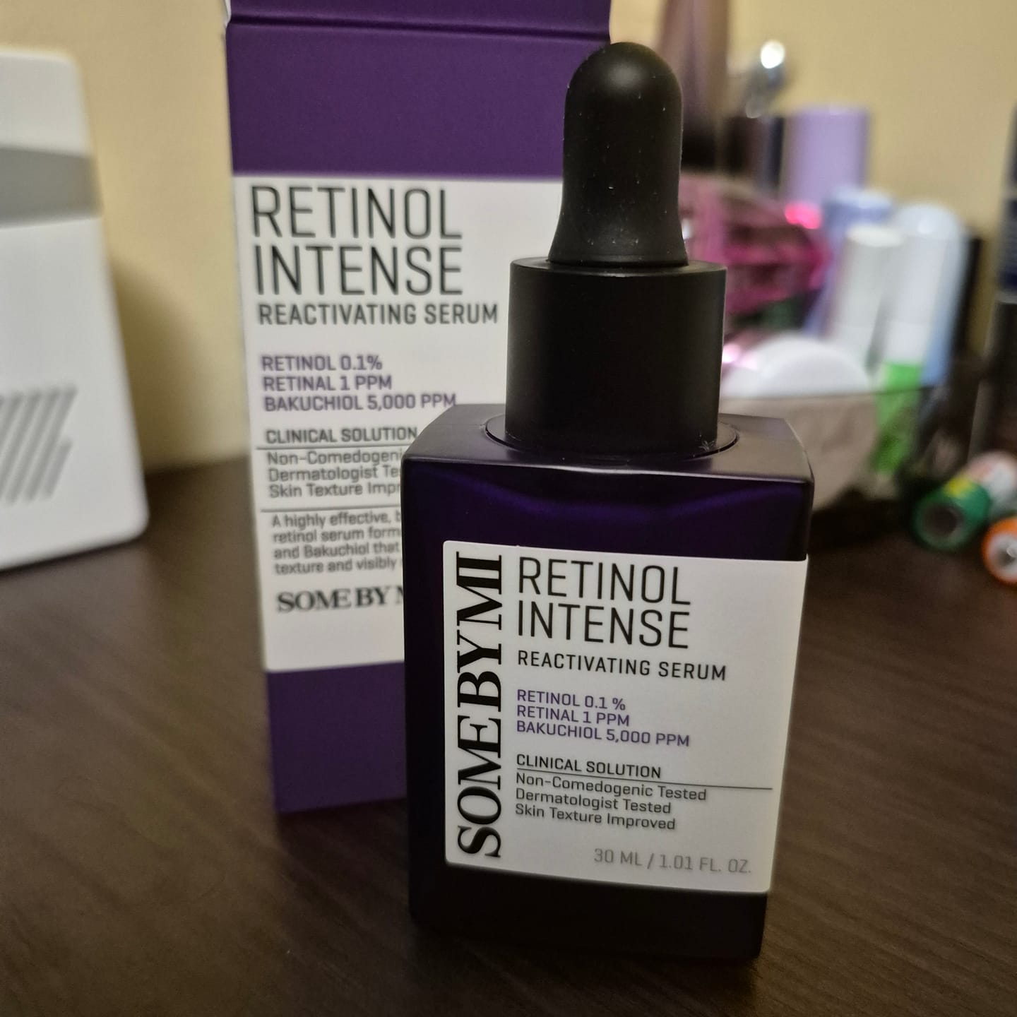 Customer photo review of Intensīvs serums ar retinolu un bakuhiolu Some By Mi Retinol Intense Reactivating Serum