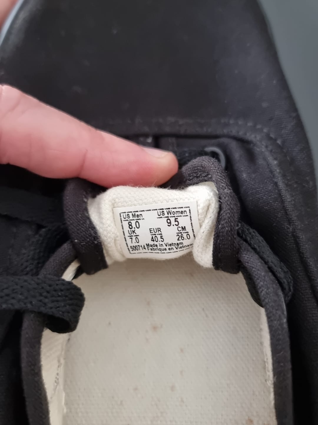 Customer photo review of AUTHENTIC - BLACK