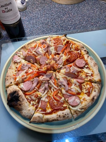 Customer photo review of Sourdough Pizza Bases