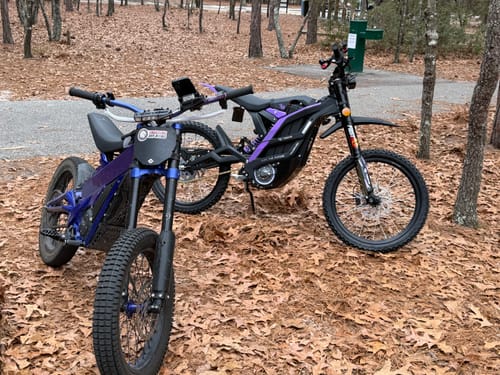 Customer photo review of 79Bike Falcon Pro, 72V Electric Dirt Bike