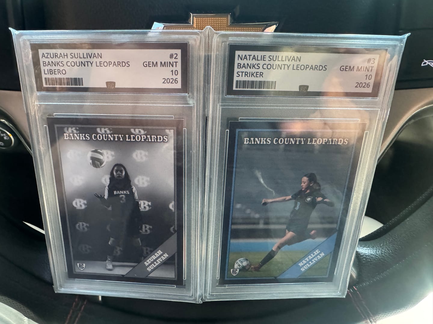 Customer photo review of Valentines Day Graded Card (Quick Buy)