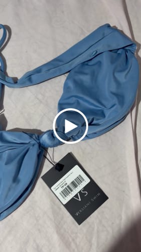 Customer video review of Top Tomara Que Caia Nozinho Azul Celeste