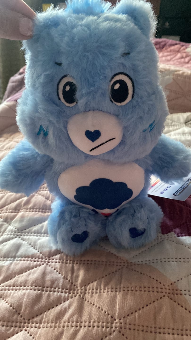 Customer photo review of Peluche Gruñosito Azul 20 Cm - Ositos Cariñositos