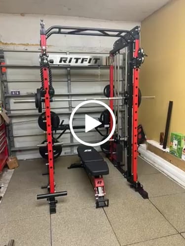 Customer video review of RitFit 5pcs Lat Pulldown Bar Combo