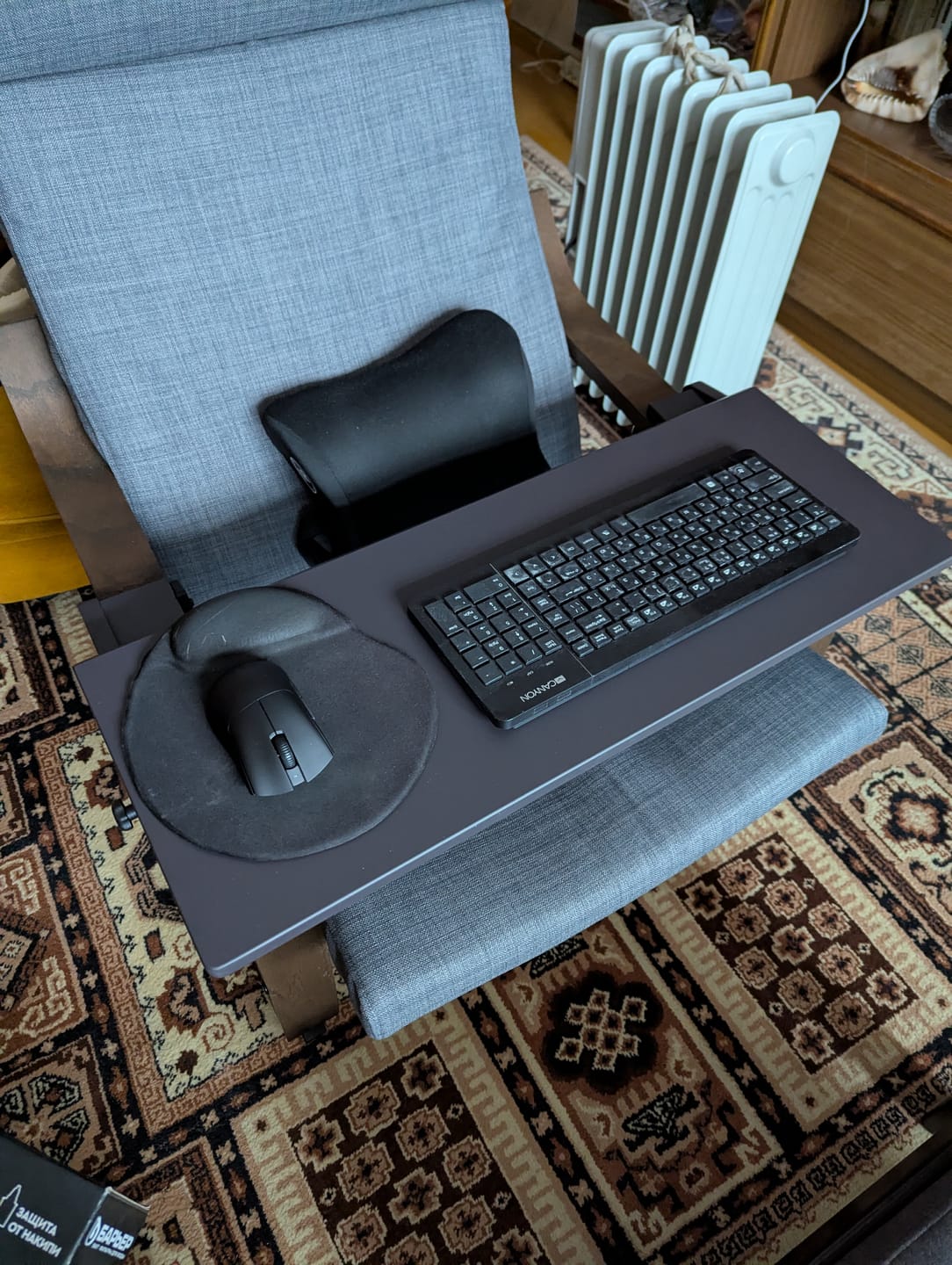 Customer photo review of POÄNG Desk