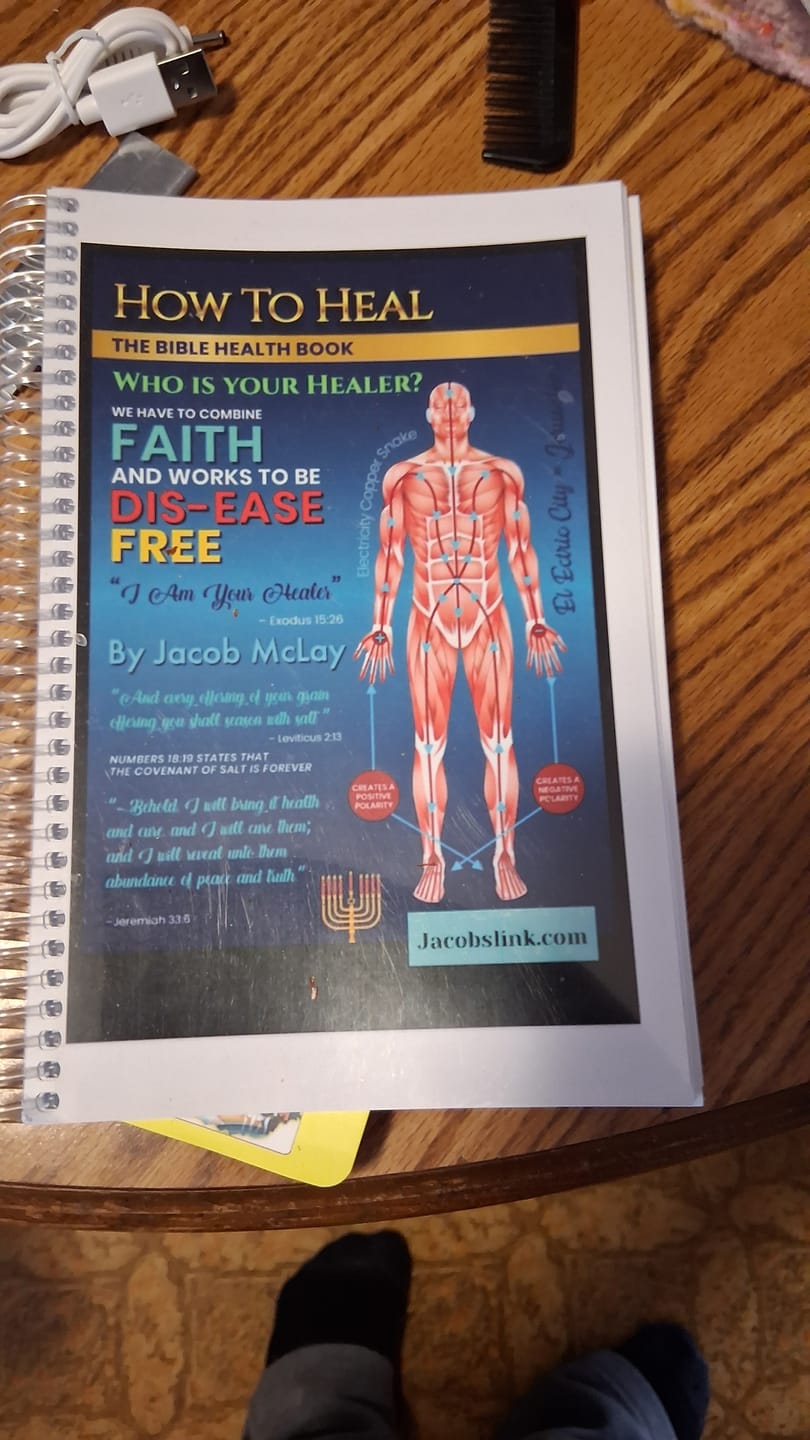 Customer photo review of Health Bible (Print + Digital) + Salt