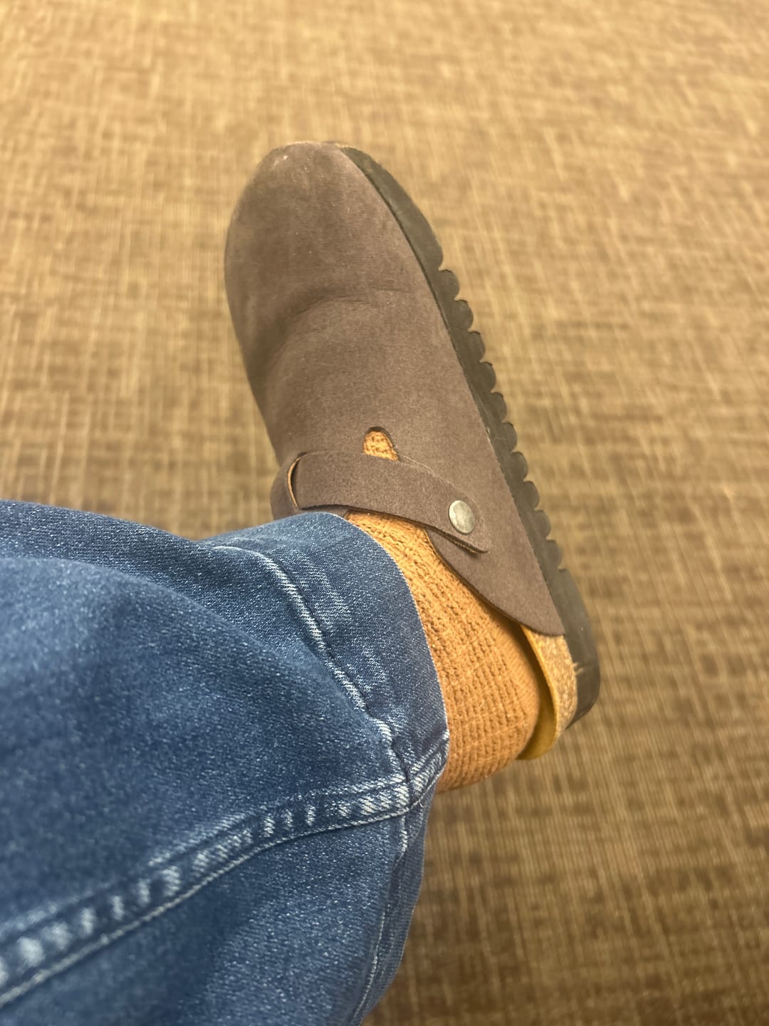 Customer photo review of Taro Comfort Soft Footbed Shoes