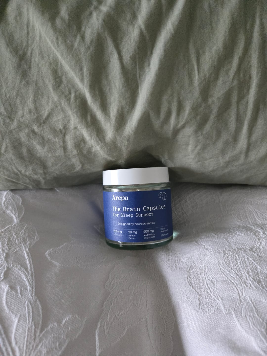 Customer photo review of The Brain Capsules for Sleep Support