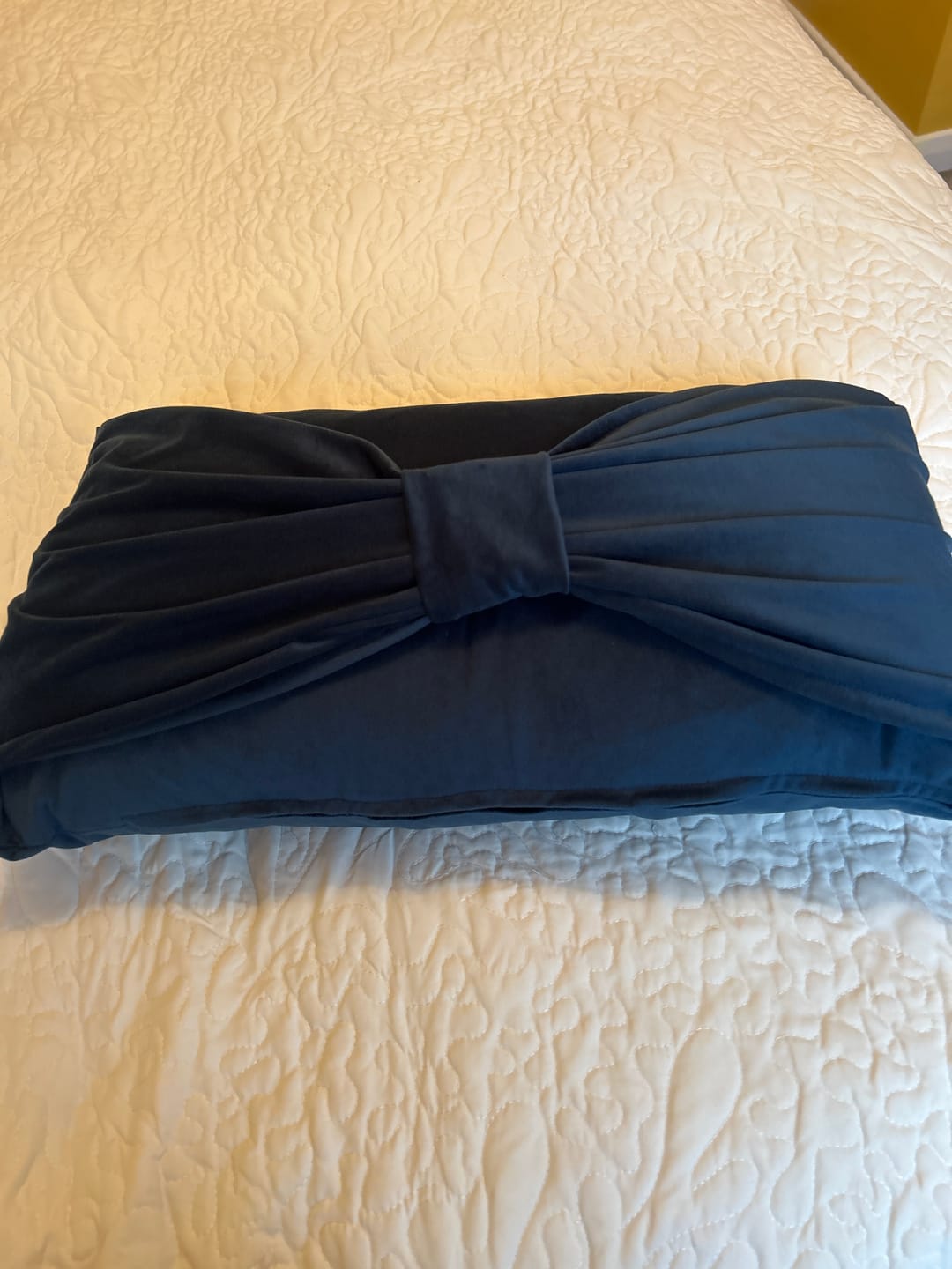 Customer photo review of Plain Upholstery Velvet Fabric