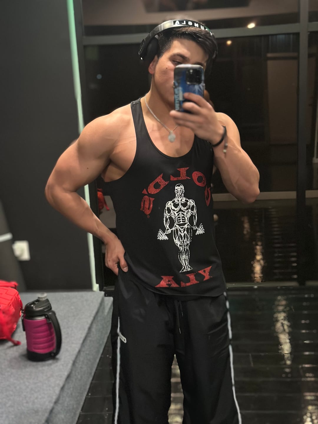 Customer photo review of 3003 - Gold's Iron Legacy Icon Stringers