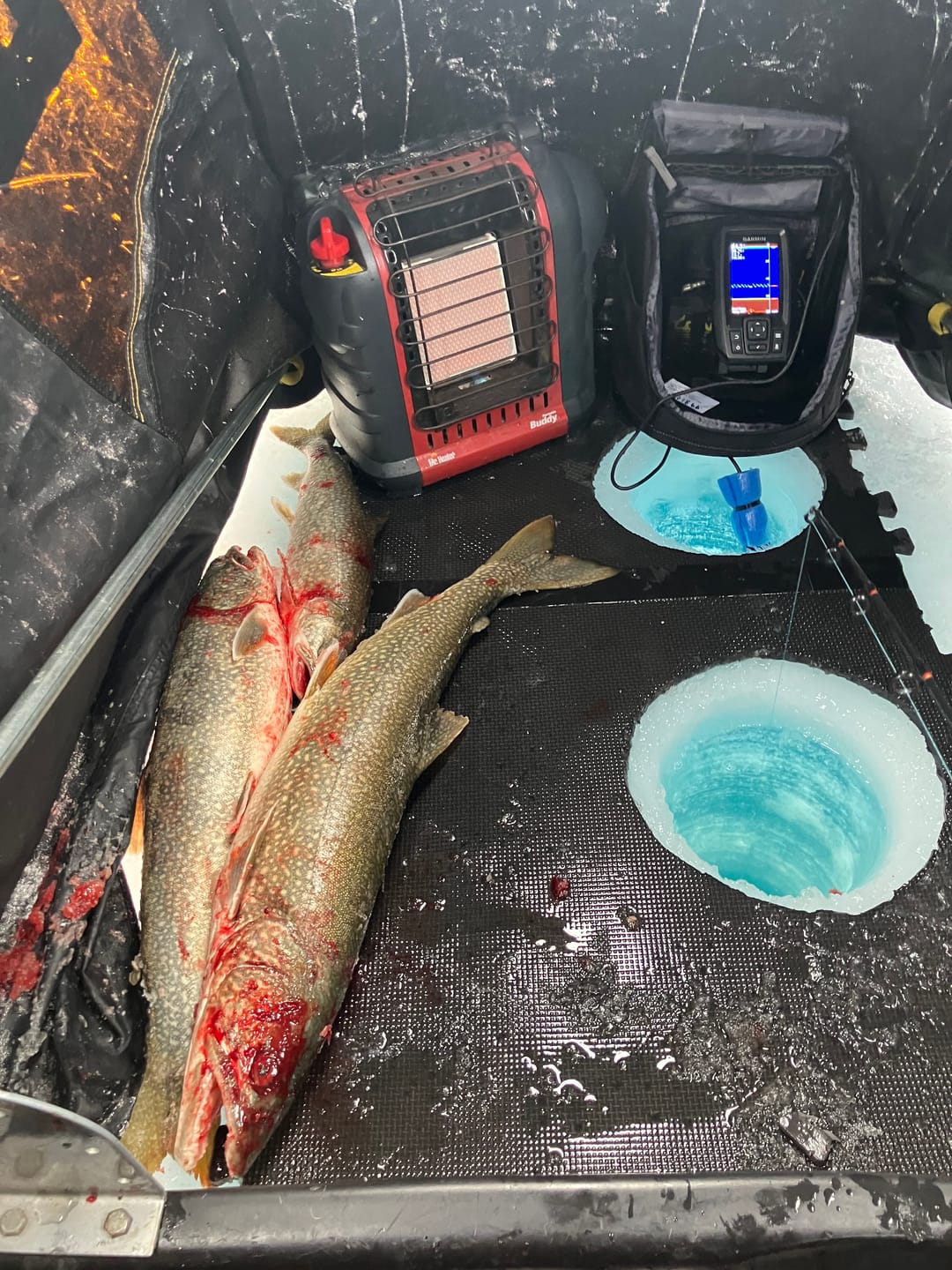 Customer photo review of Beyond Bait Pump Rechargeable Aerator - Glow in The Dark Bubbler