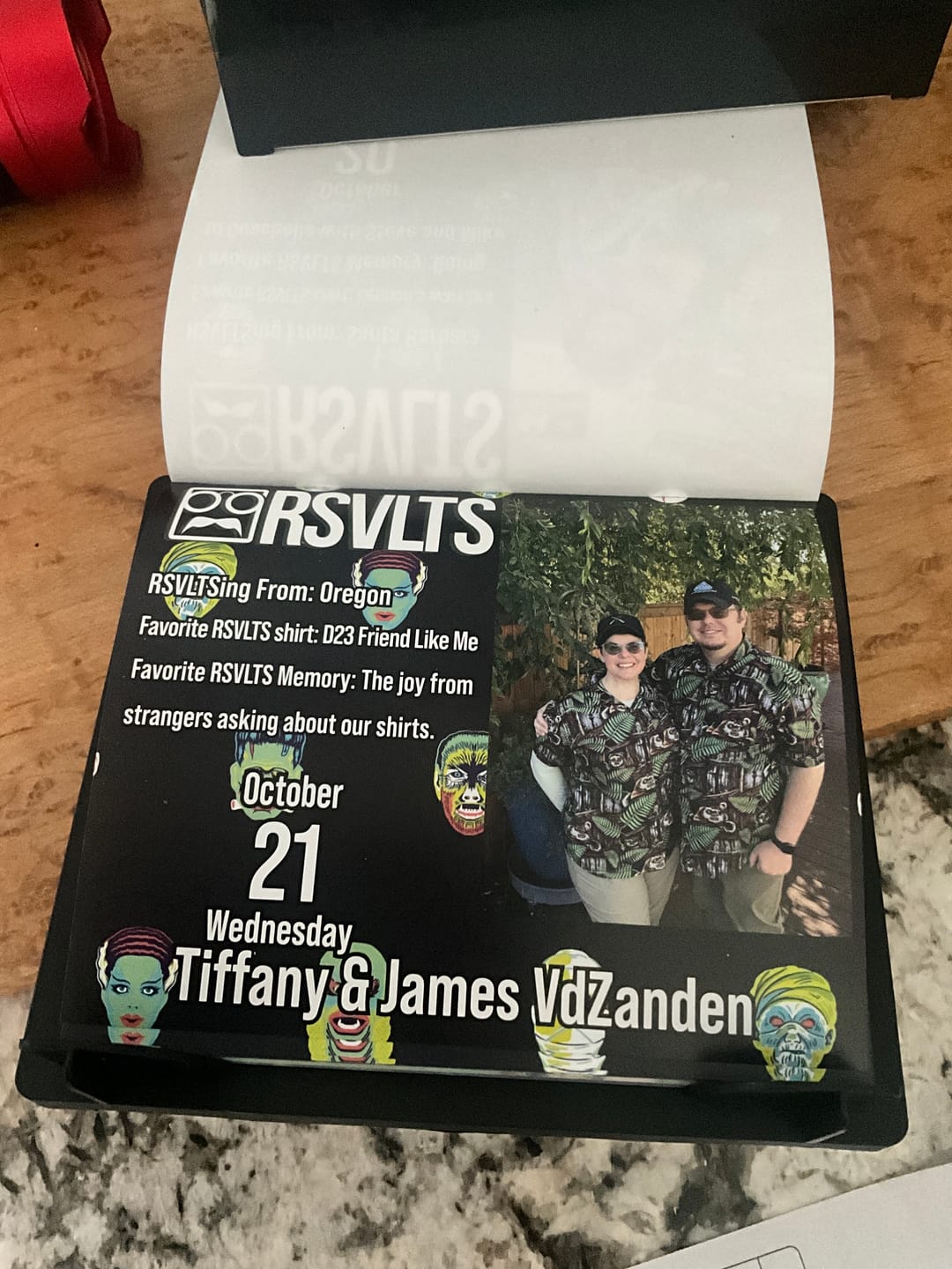 Customer photo review of RSVLTS 2026 Calendar
