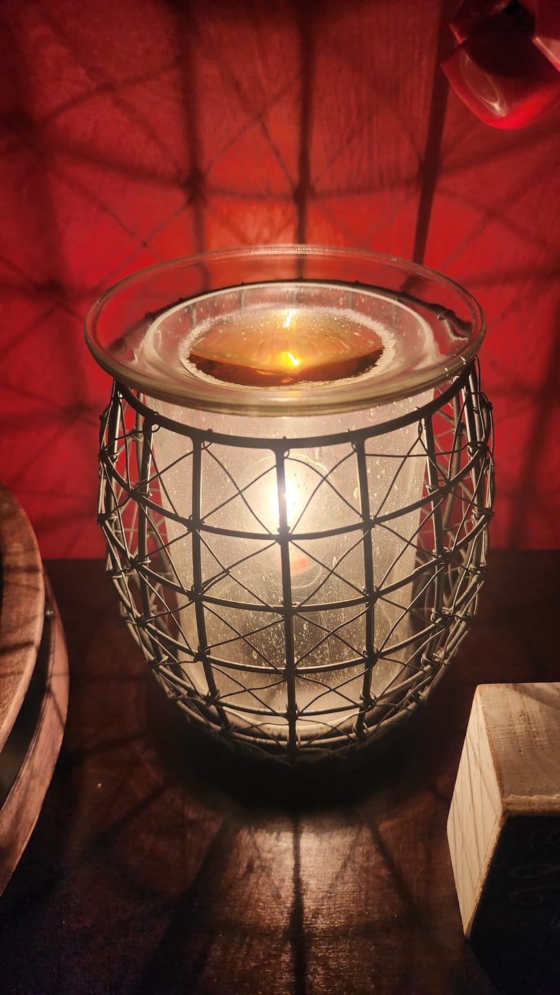 Customer photo review of Creme Brulee Wax Melt